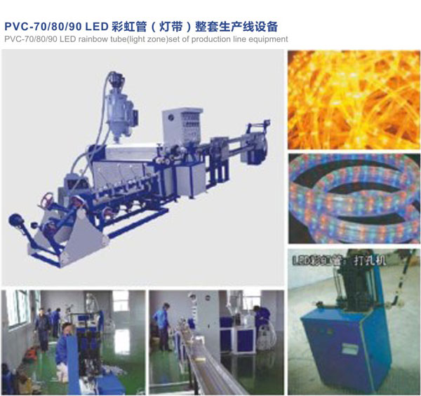 LED彩虹管擠出機(jī)、LED燈帶押出機(jī)